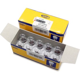 Resim Çift Duy Şaşı Yakın Tırnak Ampul 12V 21/4W 10 Adet Sinyal Ampulü - Magneti Marelli 