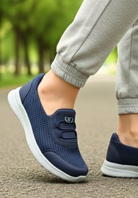 Resim Ekonomik Ayakkabı Black Sea Kadın Fileli Hafif Spor Ayakkabı – Nefes Alabilir, Günlük Rahat Model 