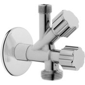 Resim Artema A45245 Çift Çıkışlı Ara Musluk, Krom 