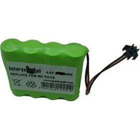 Resim 4.8V 1100Mah Oyuncak Araba Bataryası Siyah Soket 