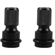 Resim Fortunelane Çelik Darbeli Somun Anahtarı Dönüştürücü - 1/2 İle 1/4 Hex Uçlu Hızlı Serbest Bırakma Aracı 