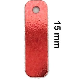 Resim Mor 15 X 5 Mm Dantel Oya Yazma Halhal Abiye Lazer Kesim Pul 1000 Adet / 40 Gram 