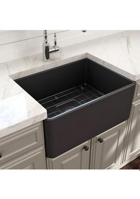 Resim Bocchi Lavello Mutfak Eviyesi 60 CM Mat Antrasit 1137-020-0120-03 
