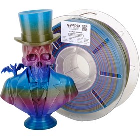 Resim Filament Apex3D Tech Rainbow PLA+ - Cosmic Nebula, 1kg, 1.75mm 