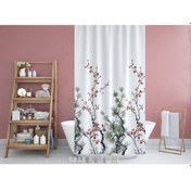 Resim Zethome Jackline Banyo Duş Perdesi 7766 Tek Kanat 1X180X200 
