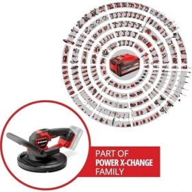 Resim Mena Rise Tp-Dws 18/225 Li Bl - Solo, Akülü Alçıpan Zımpara (Akü ve Şarj Cihazı Dahil Değildir) - 4259995 