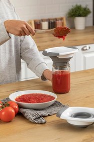 Resim Open Home Concept 2'li Set Huni Akordiyon Katlanır Set - Katlanır Çeyiz Seti 2 Parça 