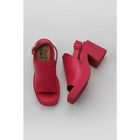 Resim Bueno Shoes Fuşya Deri Kadın Topuklu Sandalet 01WY12700 01WY12700 