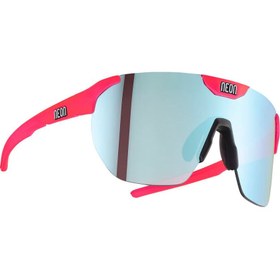 Resim NEON CORE GÖZLÜK MAT PEMBE MIRROR SUPER WHITE LENS 