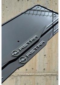 Resim Opel Astra Özel Full Pleksi Plakalık 