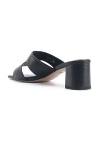 Resim Nine West Gıgı 5fx Siyah Kadın Topuklu Terlik 000000000101928829 Siyah 