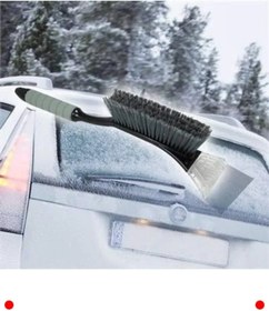 Resim Genel Markalar Araç Camı Kar Süpürgesi ve Buz Kazıyıcı Fırça 
