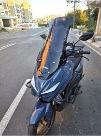 Resim Motocam Küba Newcity 50 Ön Cam 2023-2026 Model 75cm Siyah Renkli 4mm Uzun 