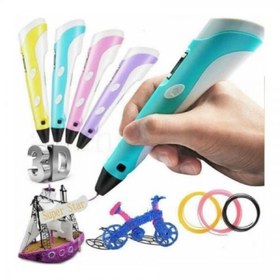 Resim Üç Boyutlu Yazıcı 3d Kalem Pen Printer 