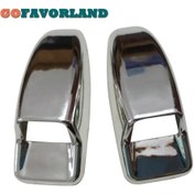 Resim 2 Adet Ön Metal Ekran Cam Sileceği Yıkayıcı, Kaput Üzerinde Yıkayıcı Püskürtme Nozulları İle Tüm Araçlar İçin Püskürtme Memesi Kaput Kapakları 