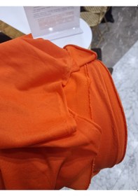 Resim İki İplik Kumaş Turuncu 