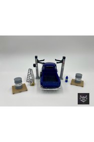 Resim FMK HOBBY 1:24 Garaj Diorama Aksesuar Seti | Mekanik Atölye Aksesuarları 