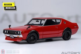 Resim 1:18 Autoart 1973 Nissan Skyline 2000 GT-R KPGC110 RS Watanabe Wheel 