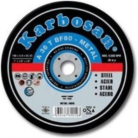 Resim Karbosan Metal Kesici Tas 180x3x22 Mm 