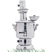 Resim Sözenler Odunlu Kömürlü 4.5 L Semaver Inox 