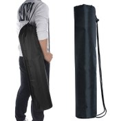 Resim 1 adet Polyester Dış Mekan Ekipman Depolama Çantası - 100x26cm, Siyah, Ayarlanabilir Askı ile, Çadır Direkleri, Plaj Sandalyeleri, Olta Çubukları, Kamp Aksesuarları için İdeal (Katlanabilir Sandalyeler hariç), Kamp Ekipmanları Düzenleyici | Ayarlanabilir Askı Çantası | Dayanıklı Kumaş, Kamp Ekipmanları Depolama 