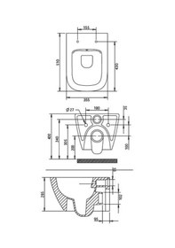 Resim Luna Rimout Asma Klozet Turavit Diğer 