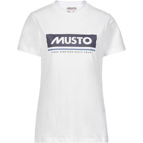 Resim Musto W Musto Kadın T-shırt 2.0 Antique Sail White 