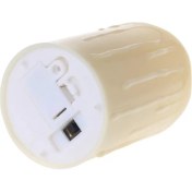 Resim Ozcmax Alevli LED Mum Hareketli Alev Görünümlü Dekoratif Mum - 3 Lü Set 