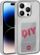 Resim İphone 14 Pro Max Uyumlu Hgea Ekranı Yansıtan Akıllı Nfc Kılıf-gri Gri 