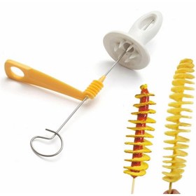 Resim shopwave CML Çubukta Şekilli Twister Patates Cips Yapma Aparatı Aleti (5047) 