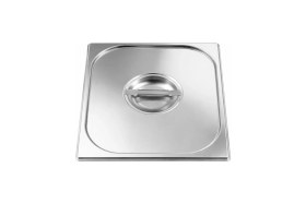 Resim Net Çelik Gastronom Küvet Kapağı 325X265 mm ( Gn 1/2 ) 