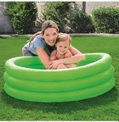 Resim Bestway 51025 Renkli Şişme Çocuk Havuzu Yeşil 122 x 25 CM Yeşil 