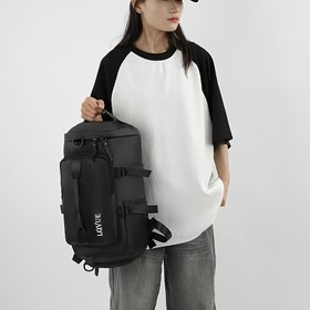 Resim Geniş Kapasiteli Hafif Outdoor Sırt Çantası - Çok Bölmeli, Ayarlanabilir Askılı ve Fermuarlı, Dayanıklı Naylon Seyahat Sırt Çantası, Yürüyüş, Kamp, Fitness & Spor İçin, Seyahat Sırt Çantası, Yürüyüş Ekipmanı, Güvenli Fermuar Kapatma 