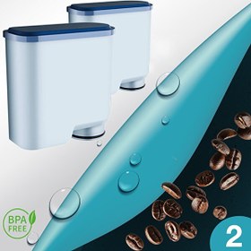 Resim Shuii Pure Kafe PH012 - Philips Saeco Aquaclean İçin 2 Adet Kahve Makinesi Su Filtresi 