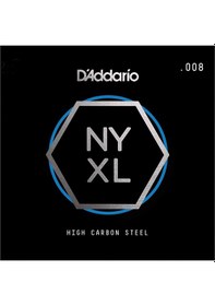 Resim Daddario Nys008 Elektro Ve Akustik Tek Tel Ny Steel, .008 