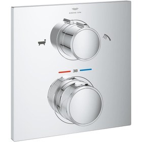 Resim Grohe Allure 2 Yönlü El Duşu/Banyo Dolgusu İle Ankastre Kurulum İçin Termostat 19446002 