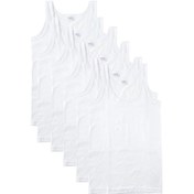 Resim Seher Yıldızı Pamuklu Penye Erkek Çocuk Atlet 6'lı Paket 