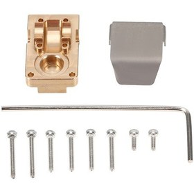 Resim Vkemall Axial Scx24 Axı90081 1/24 Rc Araba İçin Bakır Ağırlık Kapak, Eksen Koruması Ve Somun Seti 