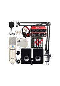 Resim Midex Referans Paket - 5 Maxword Monitör Ses Kartı Cx1 Mikrofon Pad Controller 