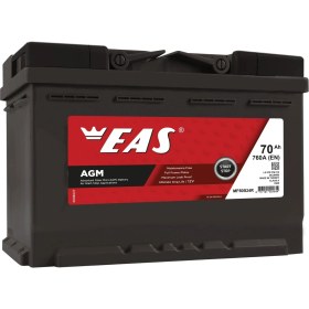 Resim Eas 70 Ah Agm 3 Yıl Garanti 