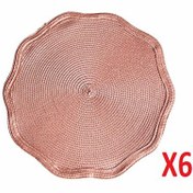 Resim Porland Priya Gül Kurusu Polipropilen Amerikan Servis 38cm 6'lı 04sty007370 