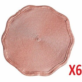 Resim Porland Priya Gül Kurusu Polipropilen Amerikan Servis 38cm 6'lı 04sty007370 