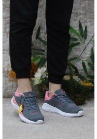 Resim Lumberjack Wolky Gri Hafif Rahat Kadın Spor Ayakkabı 001 