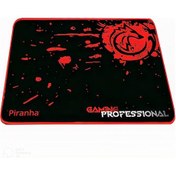 Resim Piranha Mouse Pad 30x25 cm Kırmızı 