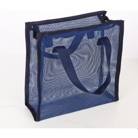 Resim Mufunye Erkekler İçin Yüzme-fitness Çanta, Taşınabilir Ağızlı Makyaj/spor Gereçleri Depolama, Dayanıklı Kumaş, 26x9x26 Büyük Mavi Büyük Mavi 