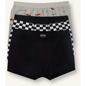Resim DeFacto Araç Baskılı Penye 3'lü Boxer Erkek Çocuk H1601A826SM 