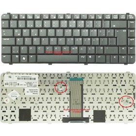 Resim Pasabilgisayar HP Uyumlu Compaq Mp-05583U4-9301 Klavye Tuş Takımı Q Türkçe Siyah 