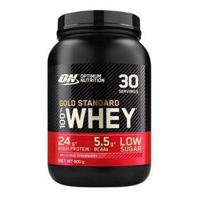 Resim OPTIMUM NUTRITION Gold Standard Whey Protein Çilek 900g 