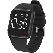 Resim Cloud011 Siyah Kadın Erkek İçin Ip68 Yüzme Dijital Alarm Kronometre Otomatik Tarih Spor Saati Diğer 