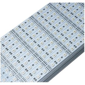 Resim 12 Volt 5050 Ledli Led Bar Alüminyum Çubuk 72 Ledli Rgb 